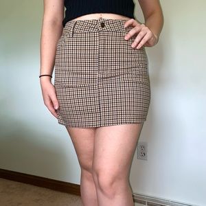 Forever 21 Plaid Mini Skirt size S